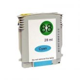 cartucho de tinta renew hp 88 ciano 28ml