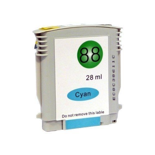 cartucho de tinta renew hp 88 ciano 28ml